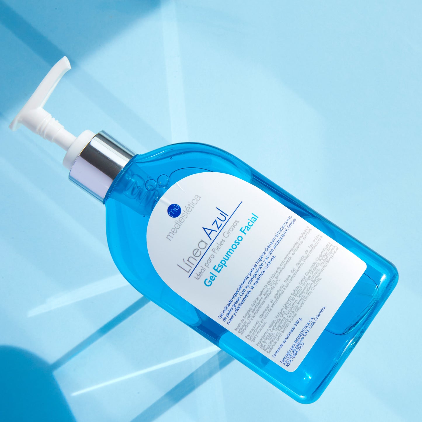 Gel Espumoso Facial Línea Azul